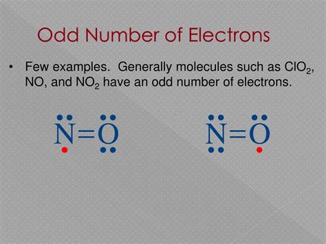 no is odd electron molecule